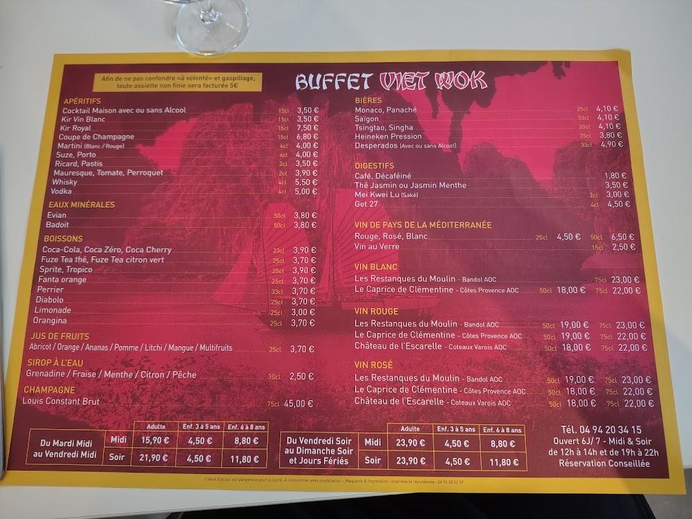 Viet Wok - Menu Image 1